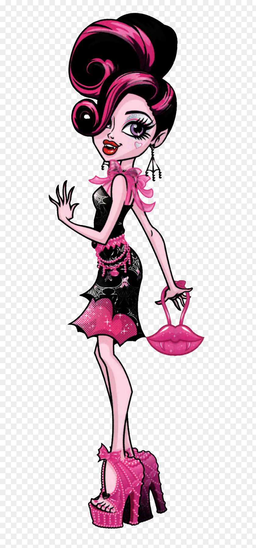 Monster High Draculaura Doll Frankie Stein Toy PNG