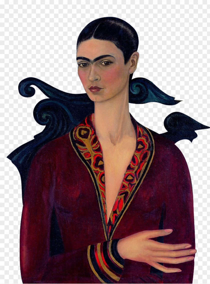 Painting Frida Kahlo Museum Self-portrait In A Velvet Dress Artist PNG