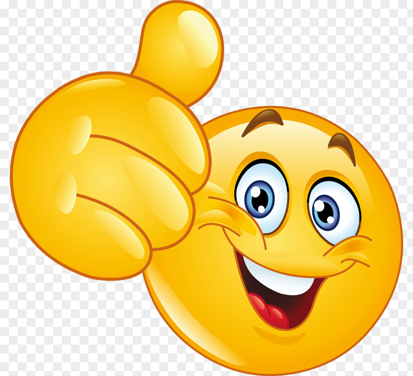 Smiley Thumb Signal Emoticon Clip Art PNG