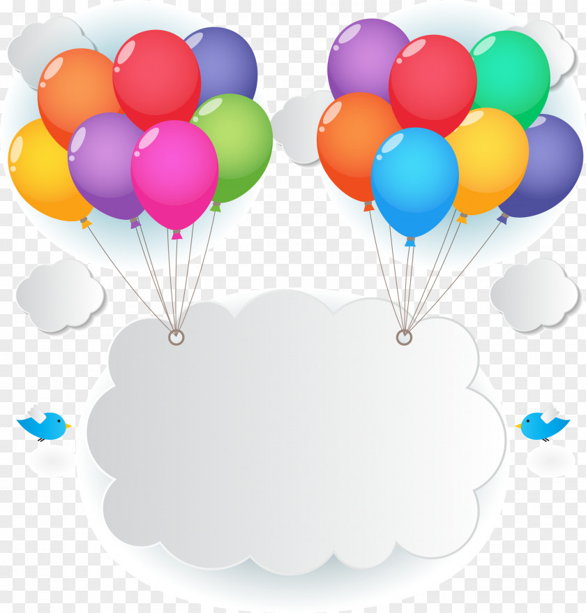 Vector Dialog Balloon Birthday Wish Clip Art PNG