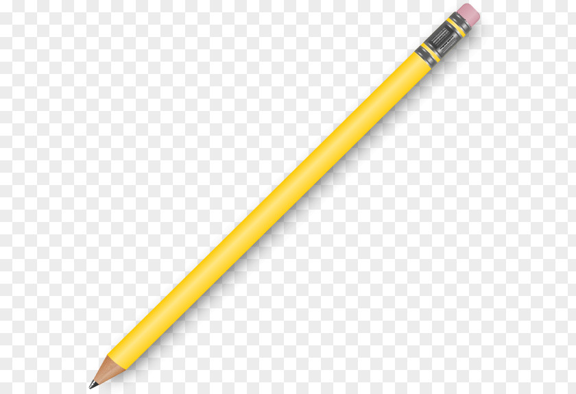 Yellow Pencil Graphite Clip Art PNG