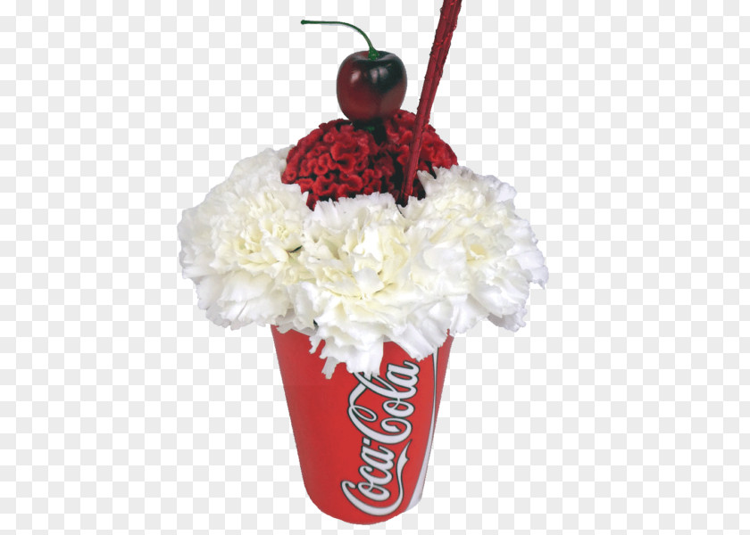Coca Cola Coca-Cola Flower Bouquet Diet Coke Ice Cream Float PNG