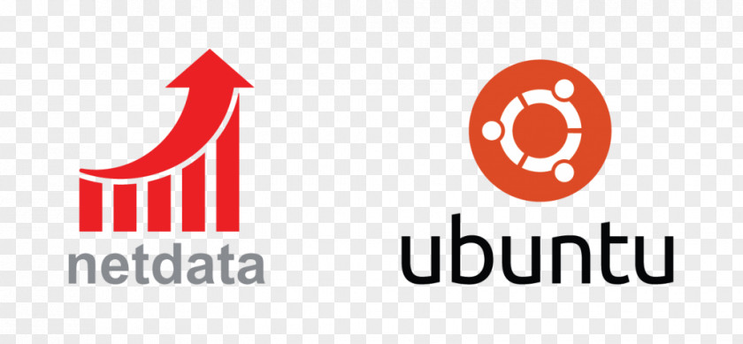 Design Logo Netdata Brand Ubuntu PNG