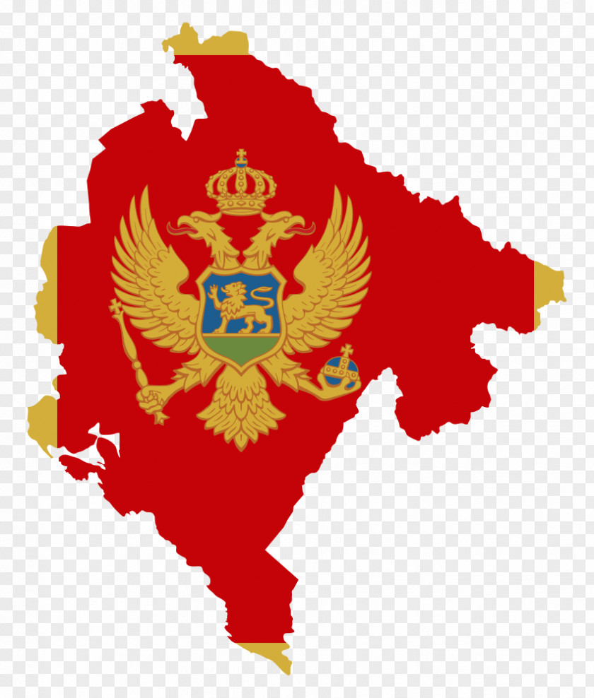 Flag Of Montenegro Map Republic PNG