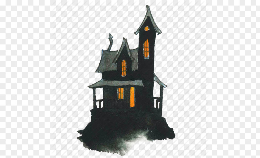 Halloween House Pic Image File Formats Icon PNG