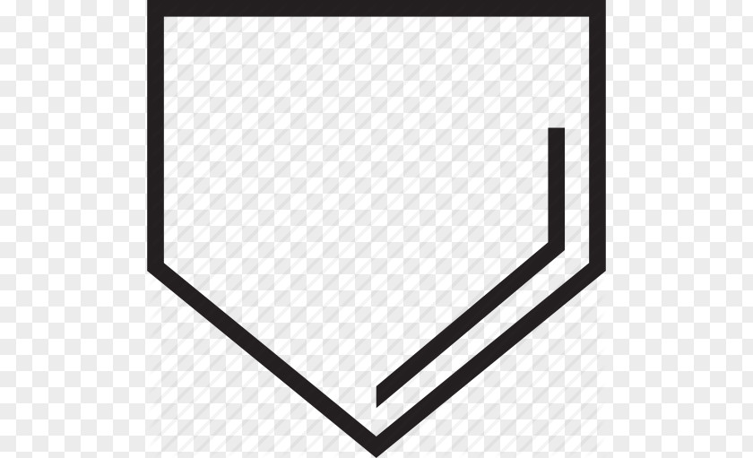 Home Plate Cliparts Black White Pattern PNG