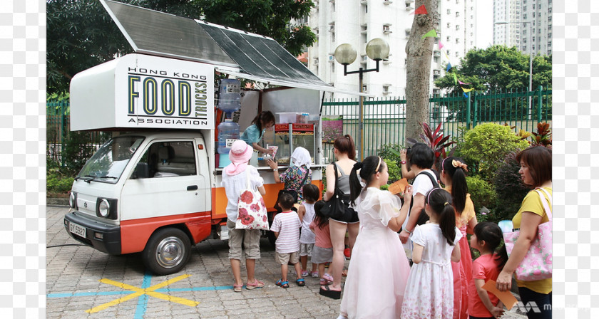 Hong Kong Food Car Street Truck 美食車 PNG