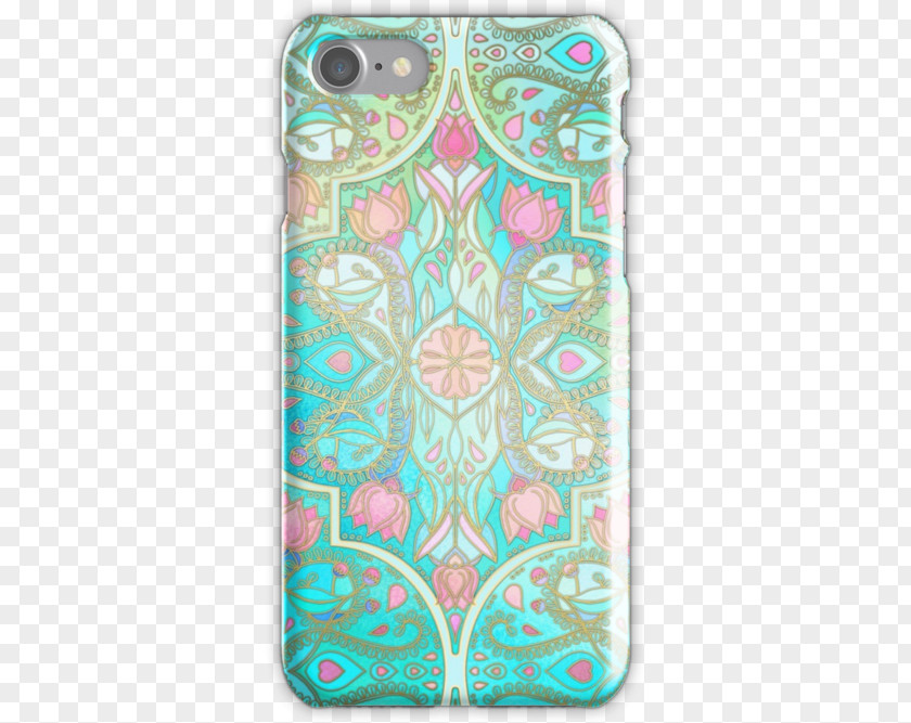 Mint Floral IPhone 6 4S Pastel Mobile Phone Accessories Art PNG