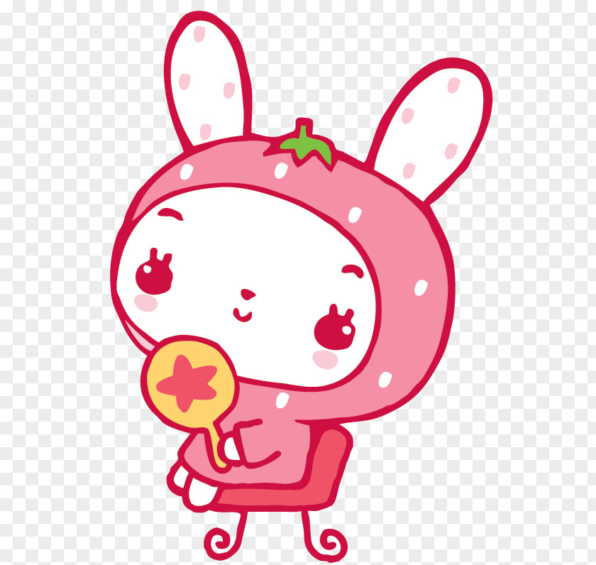 Pink Bunny Bugs Rabbit Cuteness Cartoon PNG
