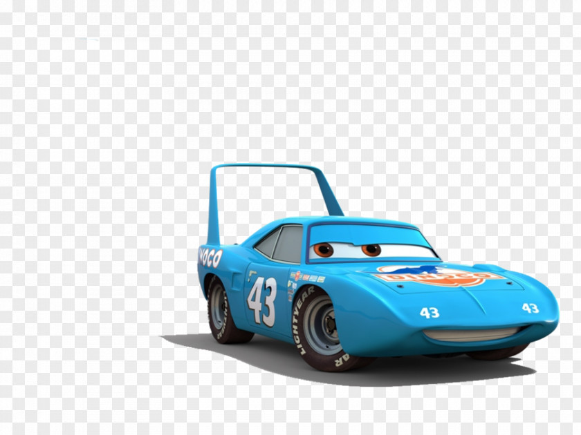 Blue Lightning Strip 'The King' Weathers Cars 3: Driven To Win McQueen PNG