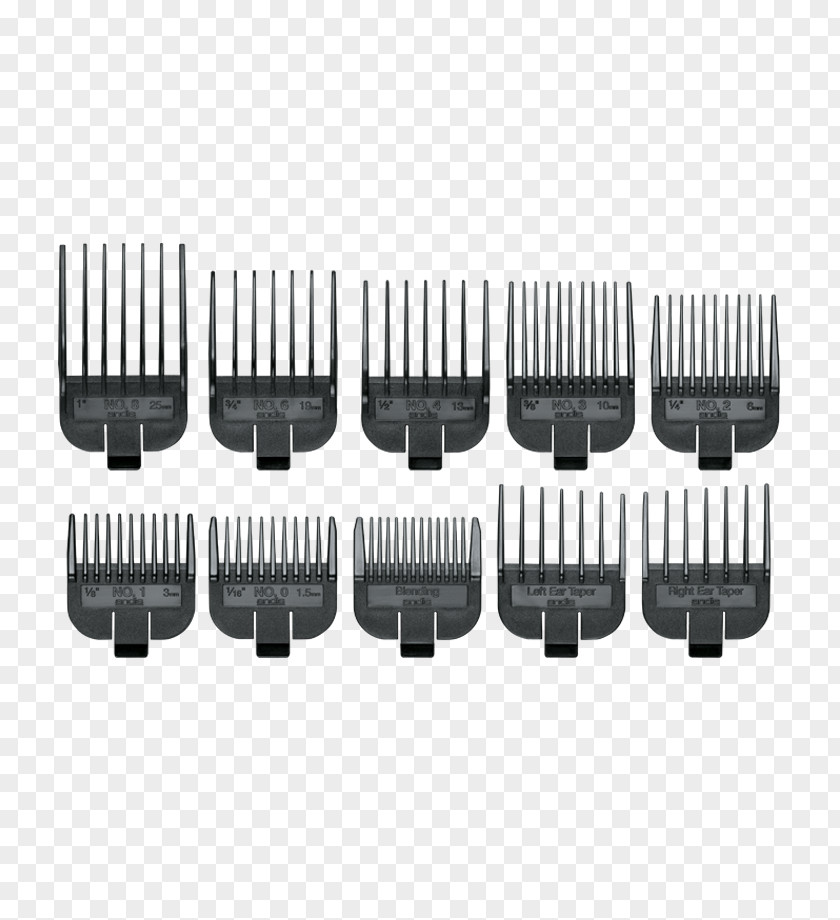 Comb Hair Clipper Iron Wahl Andis PNG