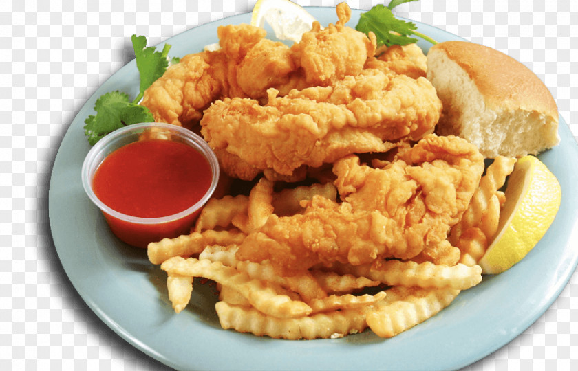 Fried Chicken French Fries Crispy Fingers Nugget Full Breakfast PNG
