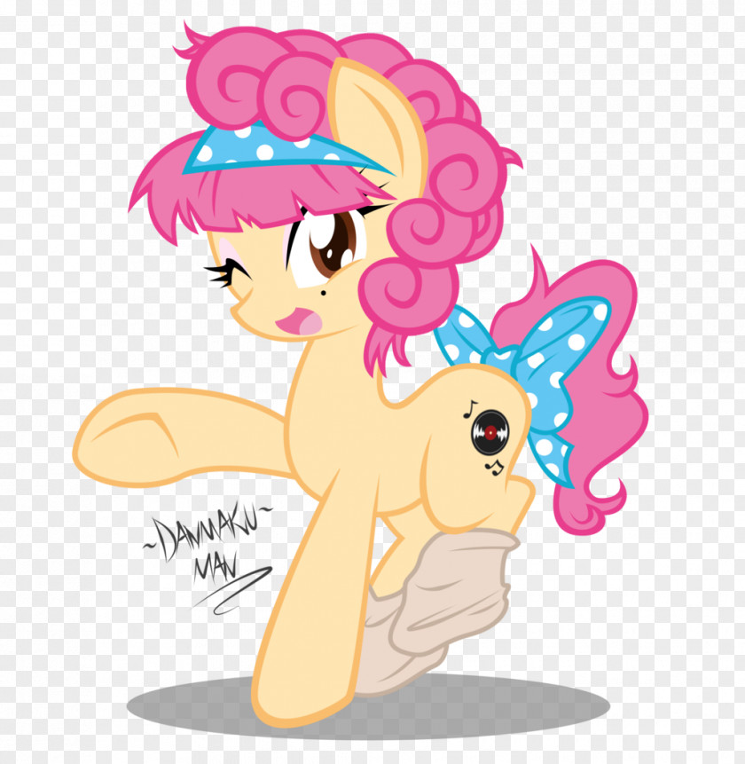 Sock Hop Pony Art Drawing PNG