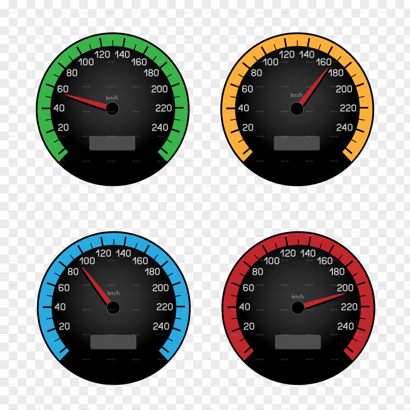 Speedometer Car Gauge Tachometer PNG