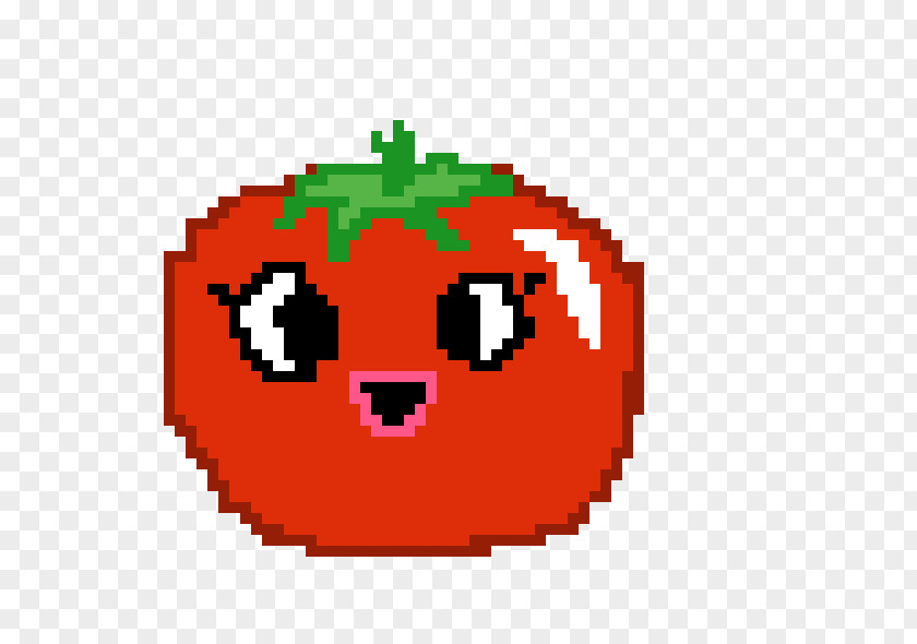 Tomato Pixel Art PNG