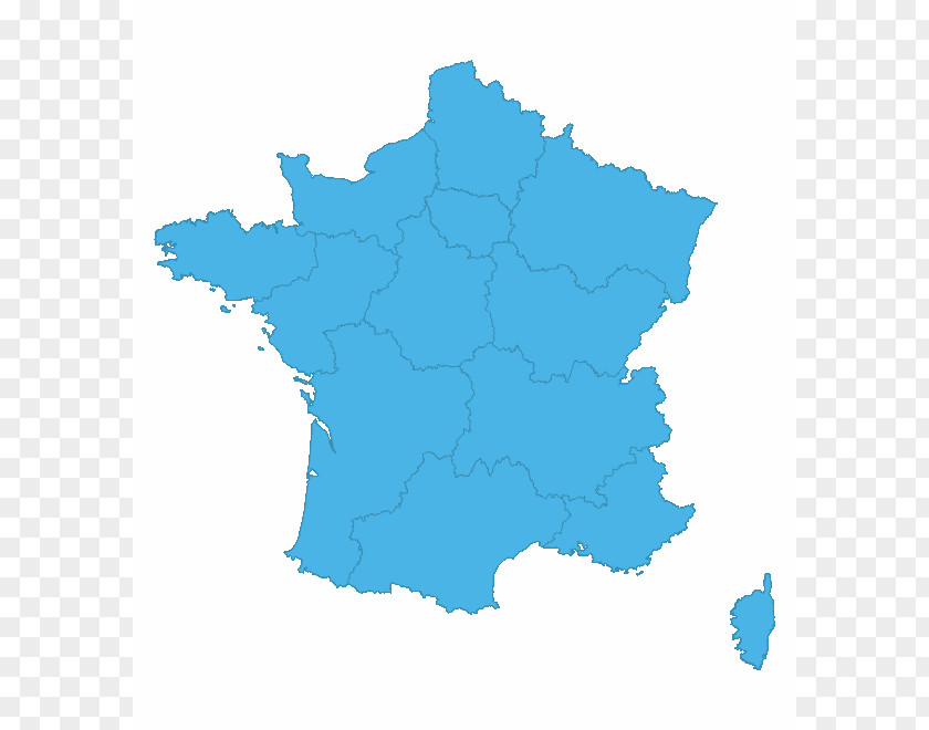 France Vector Map Stock Photography PNG