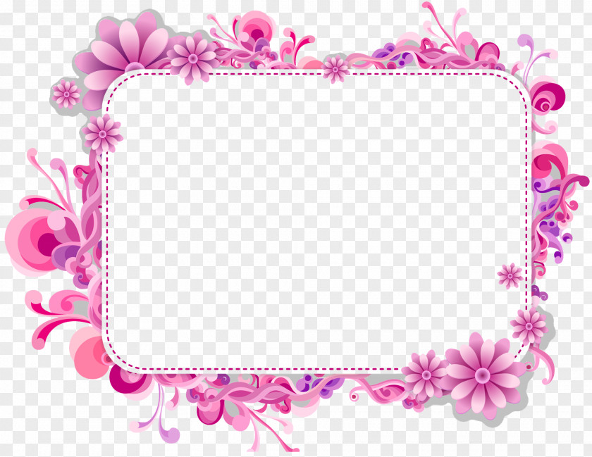 Mothers Day Border Frame Clip Art Image Desktop Wallpaper Vector Graphics PNG