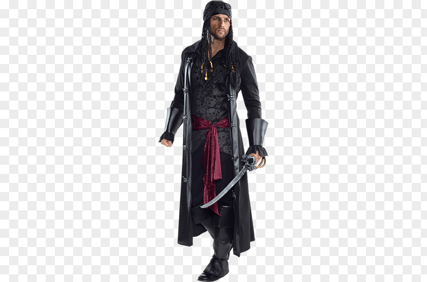 Pirate Hat Costume Piracy Disguise Coat Shirt PNG