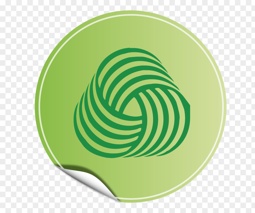 Round Green Circle Logo Merino Woolmark Symbol PNG