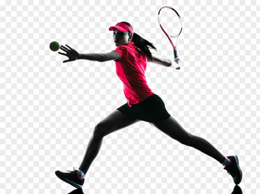 Tennis Player Backlit Photo Stock Photography Silhouette Royalty-free PNG