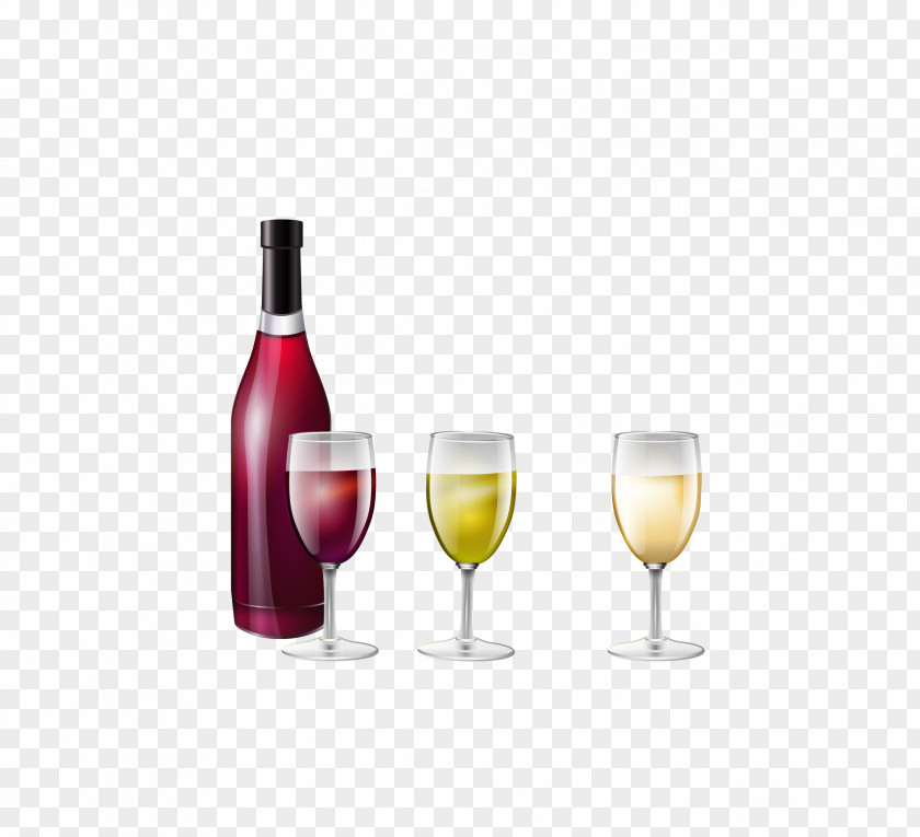 Vector Color Red Wine Cocktail Glass Dessert White PNG