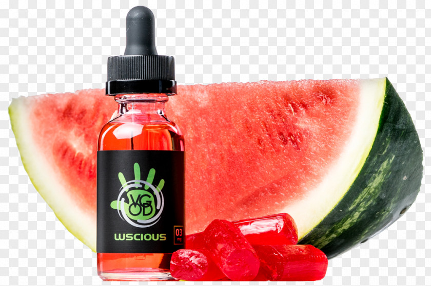 Watermelon Electronic Cigarette Aerosol And Liquid Juice Nicotine PNG