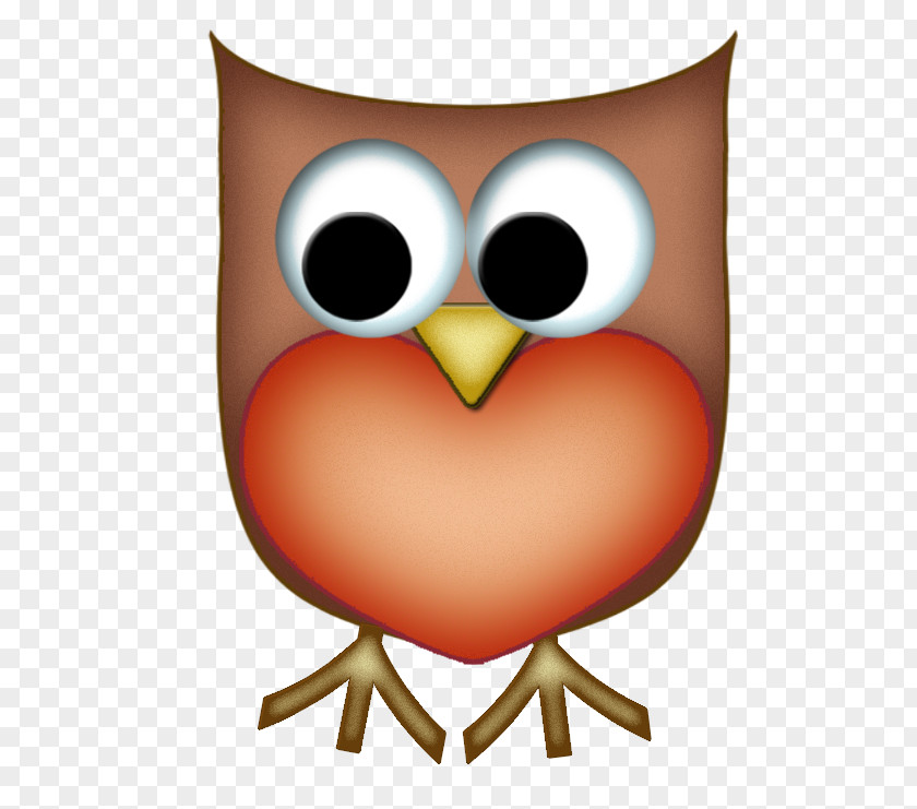 Amplia Owl Illustration Clip Art Heart Beak PNG