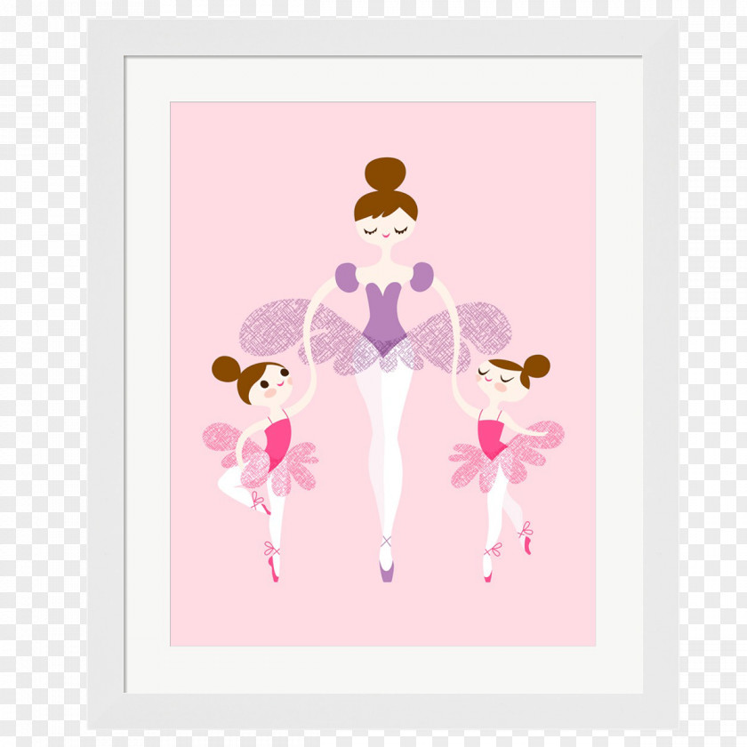 Baby Ballerina Painting Ballet Dancer Art PNG