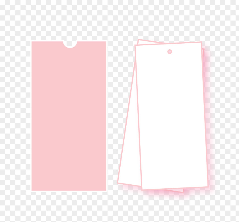 Design Paper Pink M Brand PNG