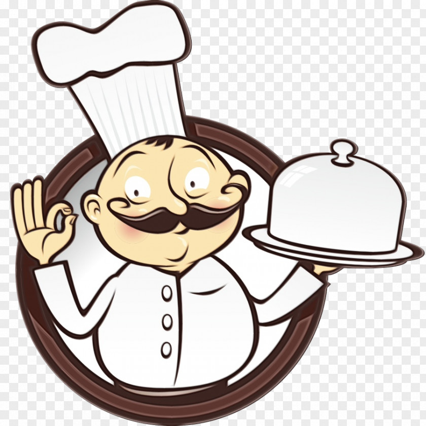 Happy Smile Chef Cartoon PNG