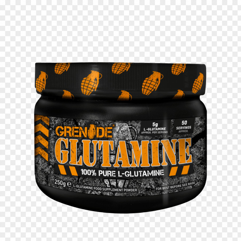 Prin Ready Grenade Essentials Glutamine 250g Nutrition 100% Pure L-GLutamine PNG