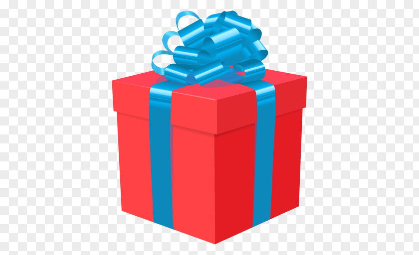 Blue Box Gift Christmas Clip Art PNG