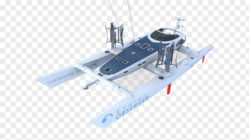 Boat Plan Energy Observer Daedalus Yacht Catamaran PNG