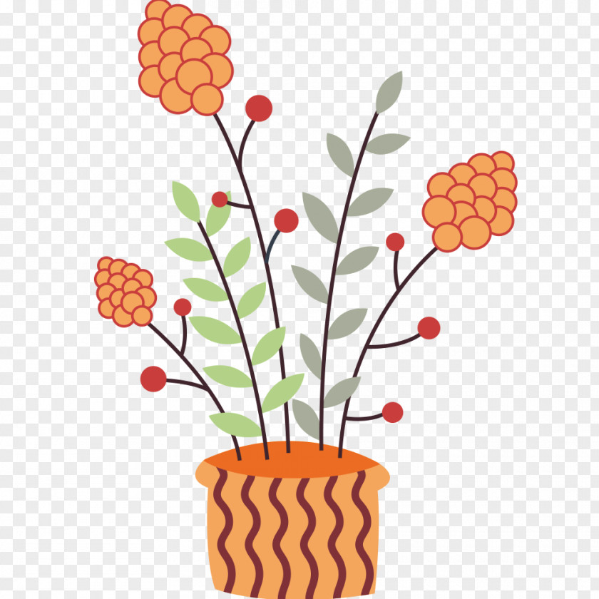 Bonsai Ornament Vector Graphics Image Clip Art Flowerpot PNG