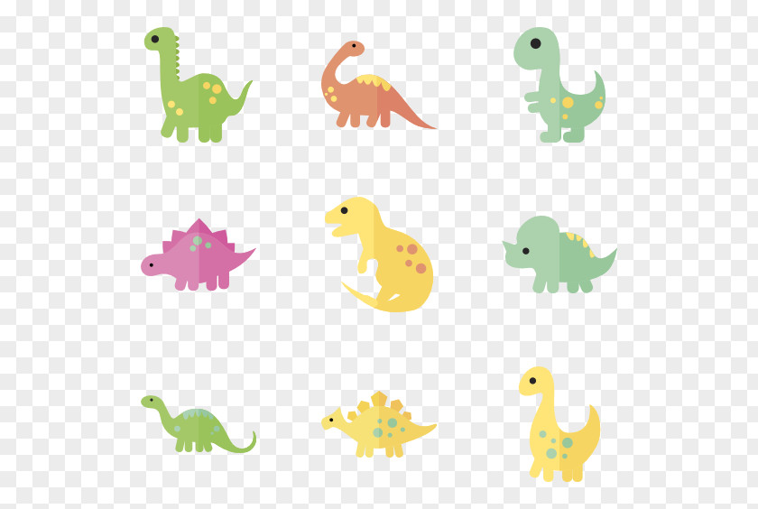 Dinosaur Vector Diplodocus Brachiosaurus Triceratops Tyrannosaurus PNG