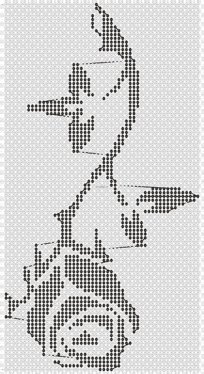 Filet Crochet Cross-stitch Bead Pattern PNG