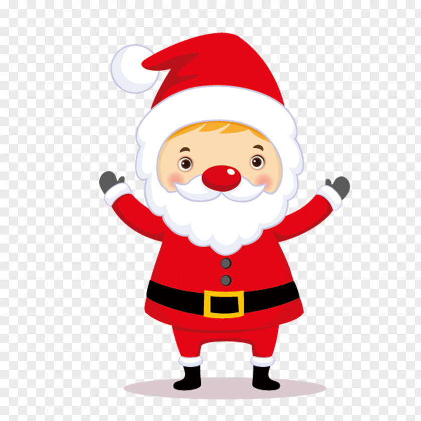 Santa Claus Pattern Christmas Child Costume PNG