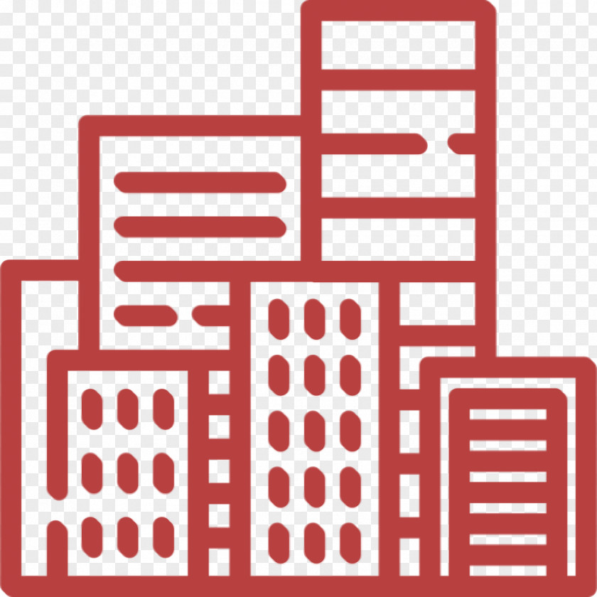Town Icon Cityscape Travel & Places Emoticons PNG