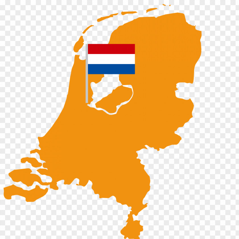 Vector Map Netherlands Royalty-free PNG