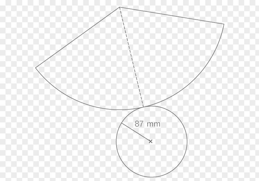 15 Cm Sfh 13 Cavalier Perspective Cone Circle Mathematics PNG