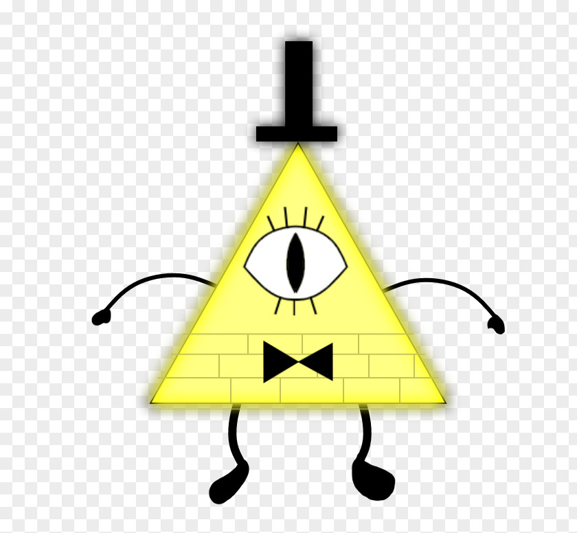 Bill Cipher Cute Clip Art Line Triangle PNG