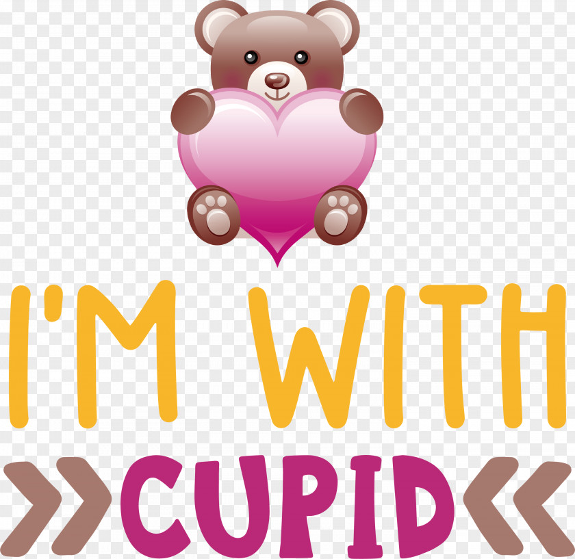 Cupid Valentines Day Quote PNG