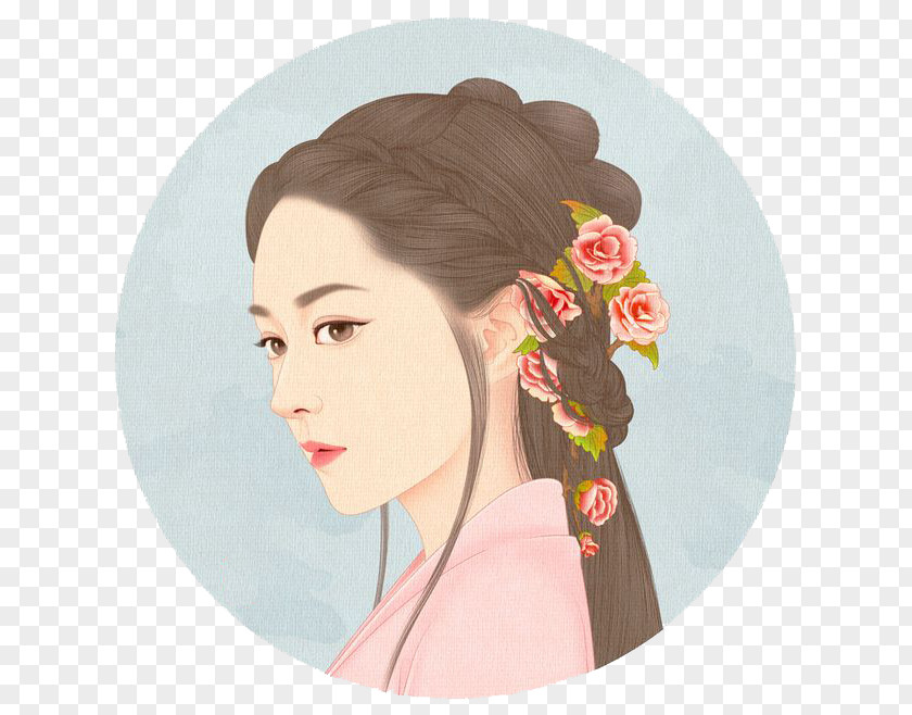 Goddess Of The Moon Sister Illustration PNG