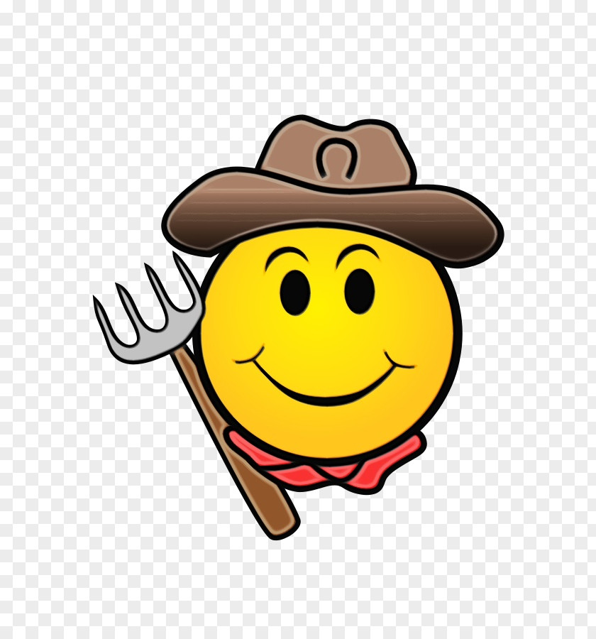 Hat Happy Emoticon PNG