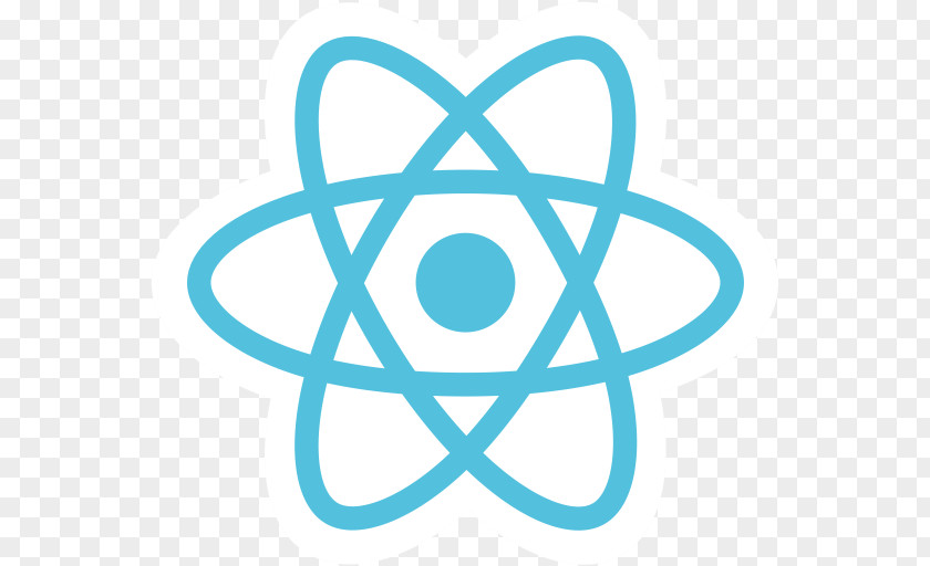 React Logo Icon PNG Icon, blue and white science logo clipart PNG