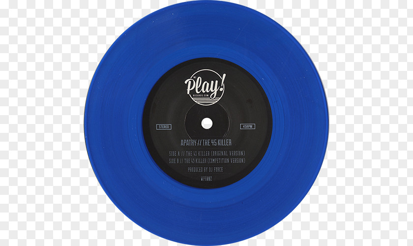 Design Compact Disc Cobalt Blue PNG