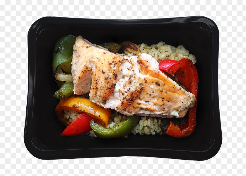 Salmon Fillet Bento Vegetarian Cuisine Greek Platter Recipe PNG