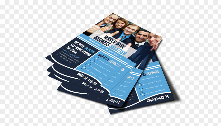 Business Flyer Advertising Brochure Menu Cards PNG