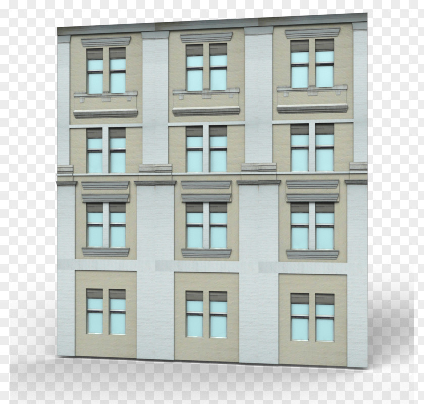 Classical Architecture Window Facade Property Shelf Condominium PNG