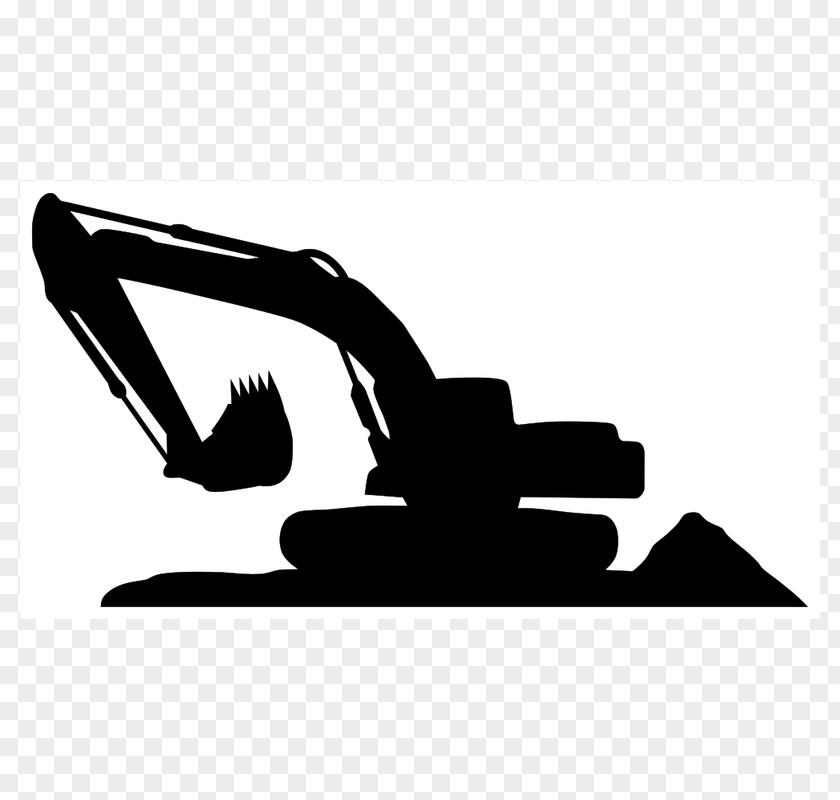 Excavator Logo Earthworks Weather Vane Shovel PNG